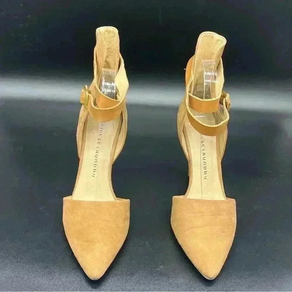 Chinese Laundry strappy heel size 8 1/2 - Picture 3 of 9